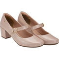 Sapato Feminino Boneca de Dança Salto baixo quadrado Bloco Confort Scarpin 6484