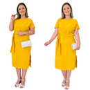 Vestido Marina Feminino Elegante Social 3 Formas de uso