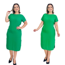 Vestido Marina Feminino Elegante Social 3 Formas de uso