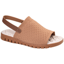 Sandália Feminina Ortopédica Knit Calce Fácil Meia Elástico Anatômica Massageadora Confortável 7603